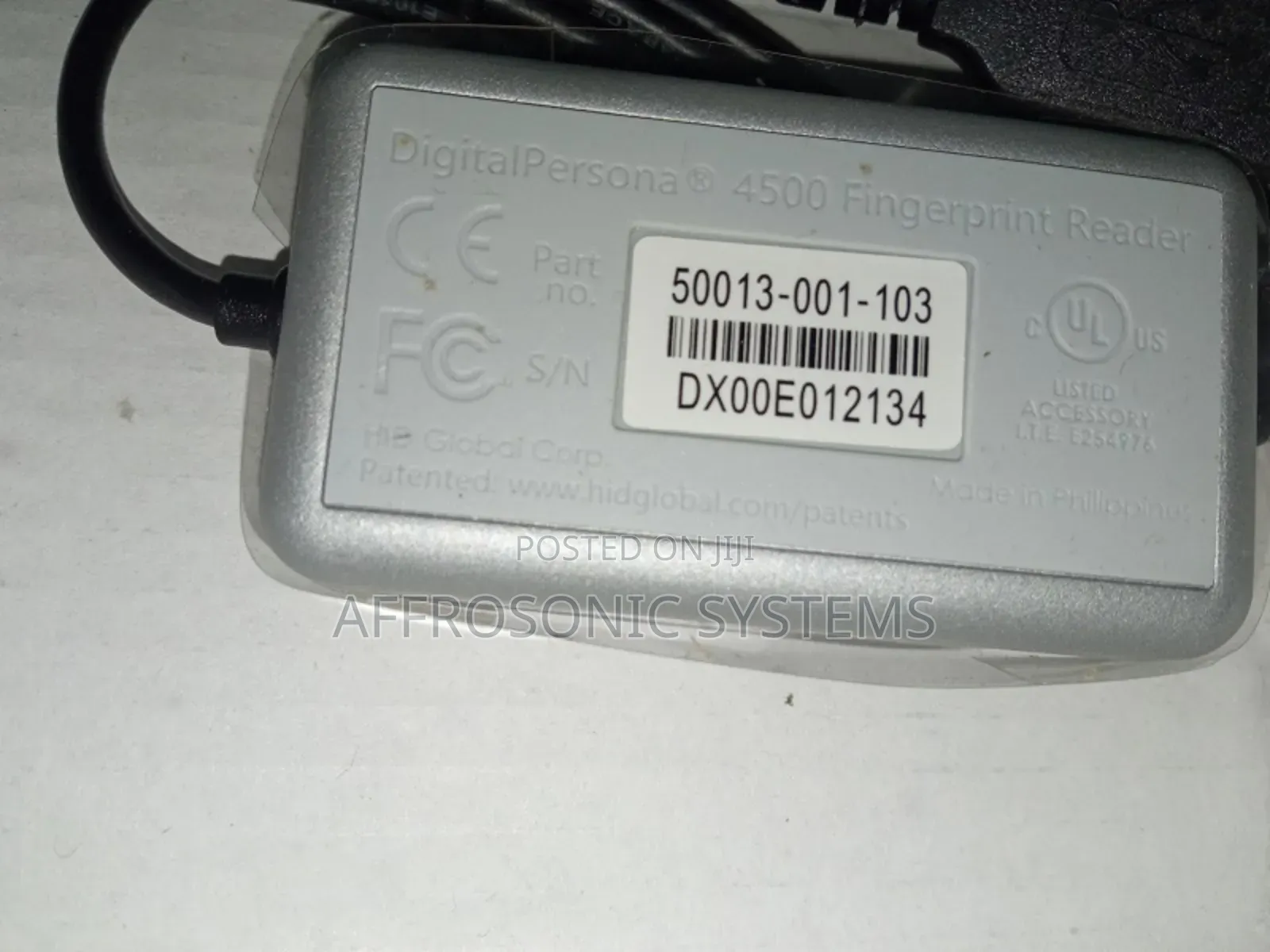 Usb Fingerprint Reader (Digital Persona )
