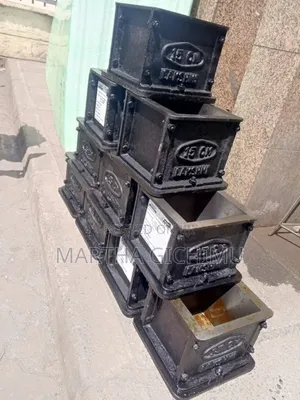 Cast Iron Concrete Testing Cube Moulds 15cm Available