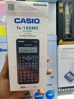 Scientific Casio Calculator Fx-100ms 2nd Edition 300 Functio