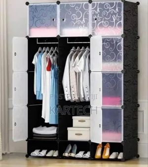 Large Size Plastic Wardrobe