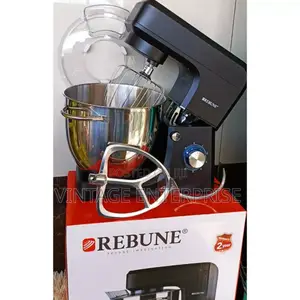 Rebune Stand Mixer (Black and White )- 10ltrs Capacity• √