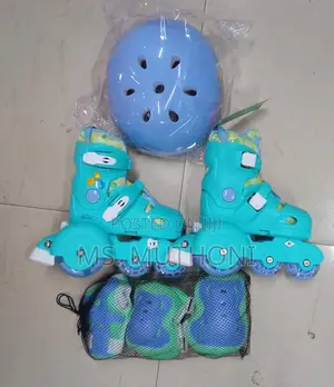Baby Trainer Skstes Full Set (Skates,Guards Helmet) *