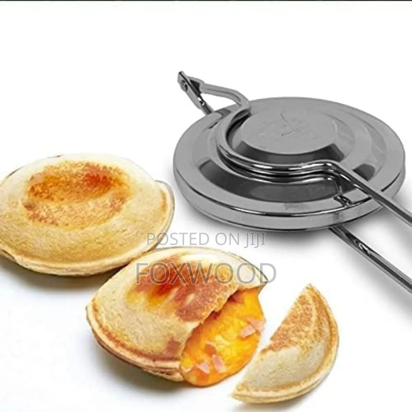 Aluminium Sandwich Grill Toaster Round 10.5cm Diameter