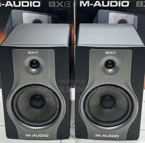 M-Audio Bx8– Carbon Twin Studio Monitors (Speakers)