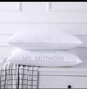 A Pair (2) Compressed Fibre Pillows
