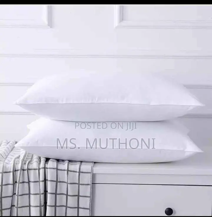 A Pair (2) Compressed Fibre Pillows