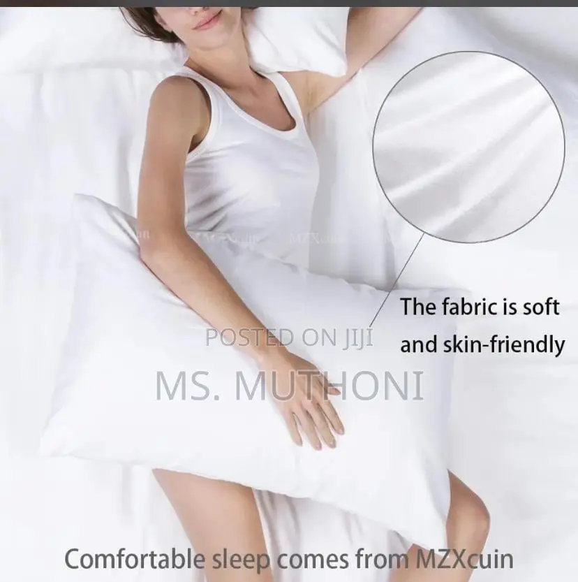A Pair (2) Compressed Fibre Pillows