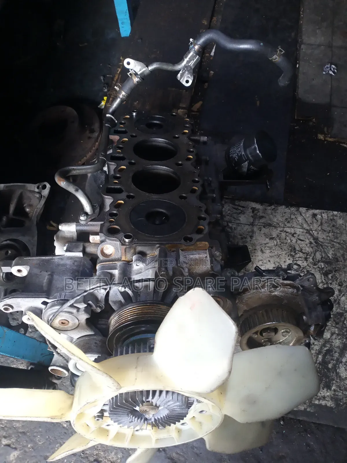 Toyota 2kd Half Engine