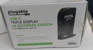 Plugable USB C Triple Display Docking Station Win/Mac