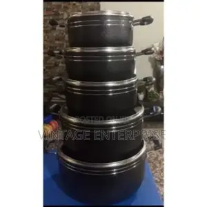12pc Tornado Non-Stick Kitchen Sufurias (Cookware).•√