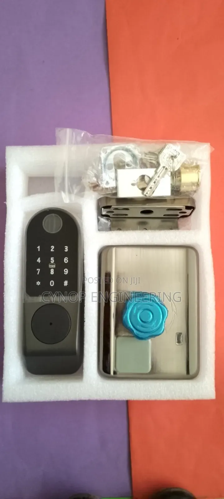 Fingerprint Access Smart Lock for Entryways