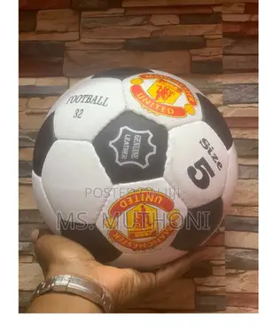 Quality Pure Leather Soccer Balls Size 5 Fifa Standard