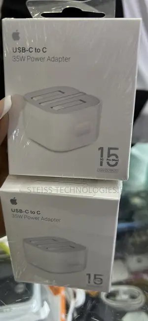 35watts iPhone 15 Pro Max Adapter.