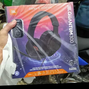 JBL Quantum 300 - Wired Over-Ear Gaming Headphones.