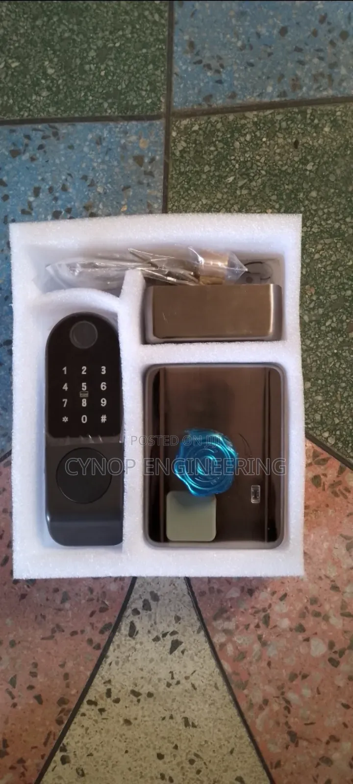 Gate Lock Unlock With Password