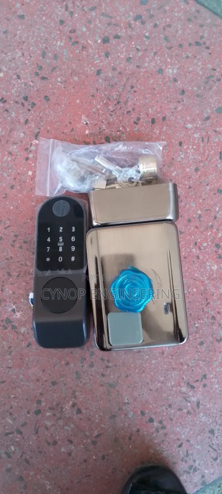 Advanced Gate Lock With Fingerprint Access