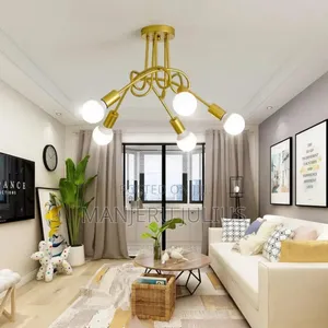 5 Bulbs Chandelier Light