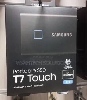 Samsung T7 Touch Portable External SSD || Samsung 2TB SDD