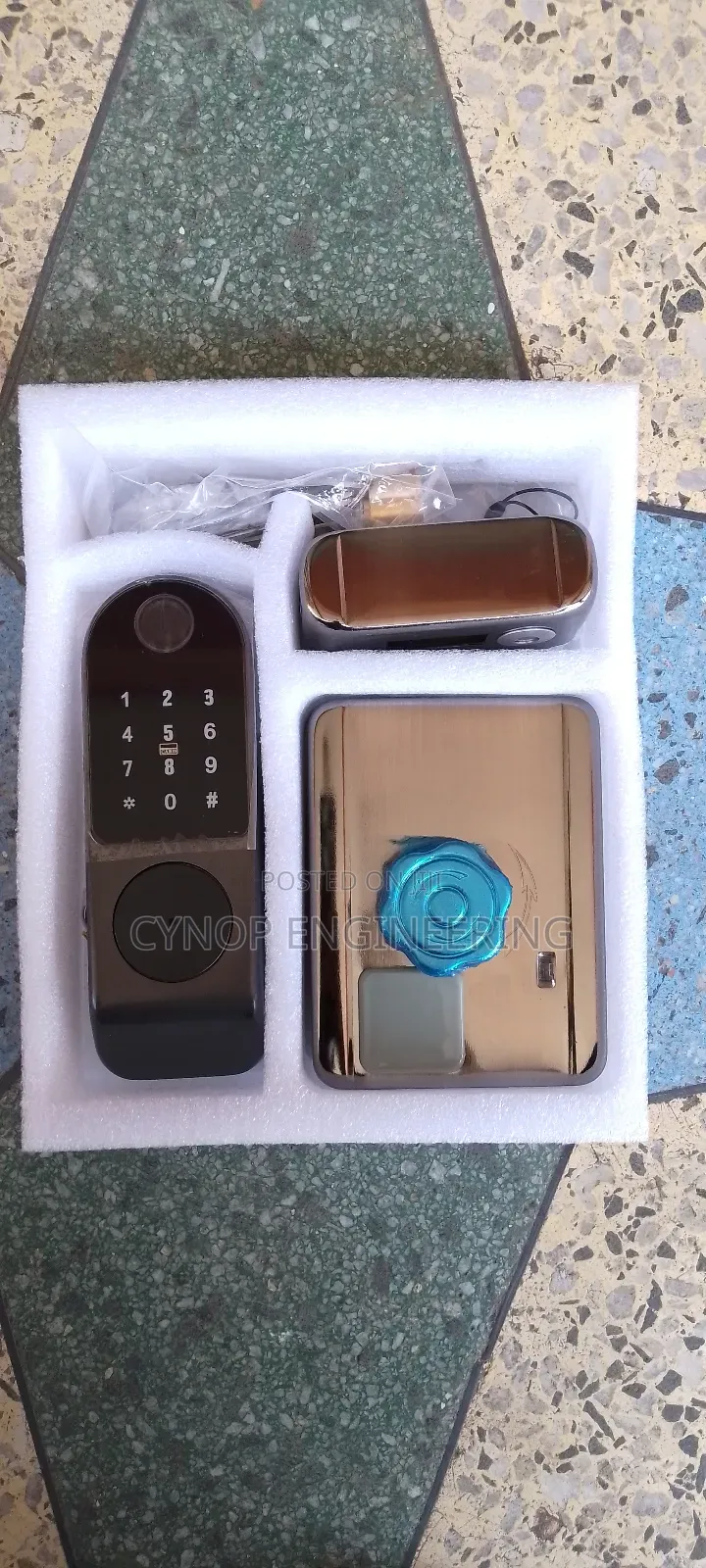 Fingerprint Access Gate Lock for Homes