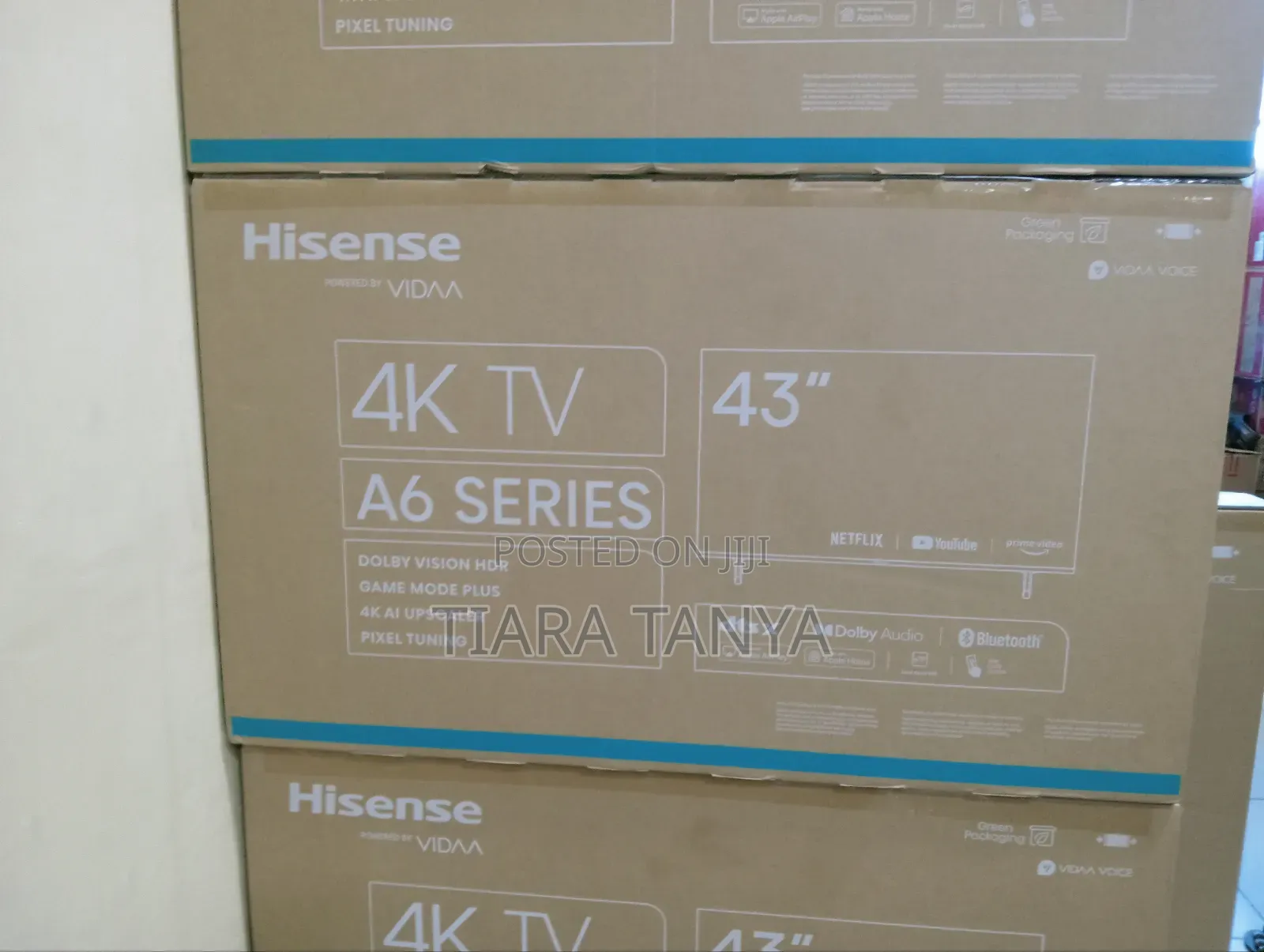 Hisense 43 Inches Smart Uhd Frameless Tv