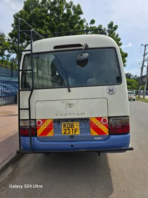 Toyota Coaster 2015 White