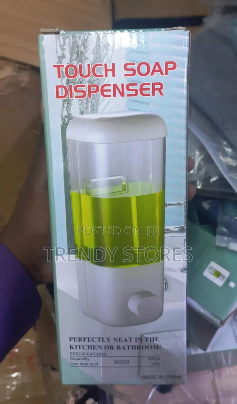 500ml Plastic Wall Mounted Soap Dispenser