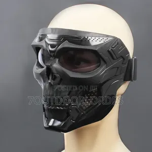 Motorcycle Skull Tactical Facemask Protective Goggles