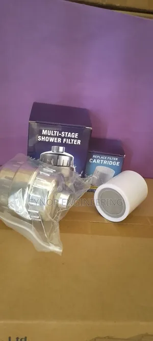Shower Filter Removes Hardness and Scale