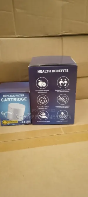 Shower Filter Eliminates Hard Water Impurities
