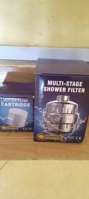 Shower Water Filter Removes Hard Minerals