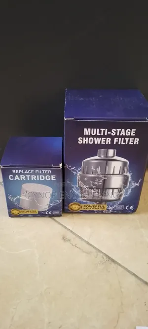 Shower Filter Clears Chlorine and Impurities