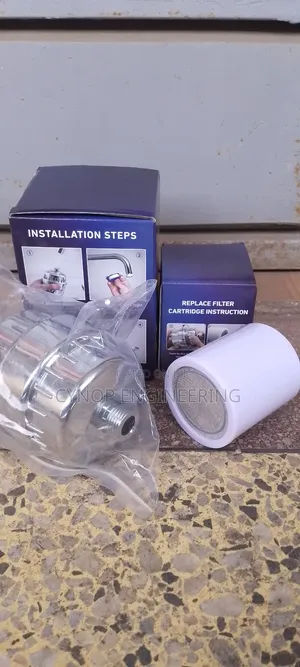 Shower Water Filter Clears Hardness Effectively