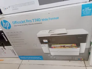 Hp Officejet Pro 7740 All-in-One Wide Format Printer.