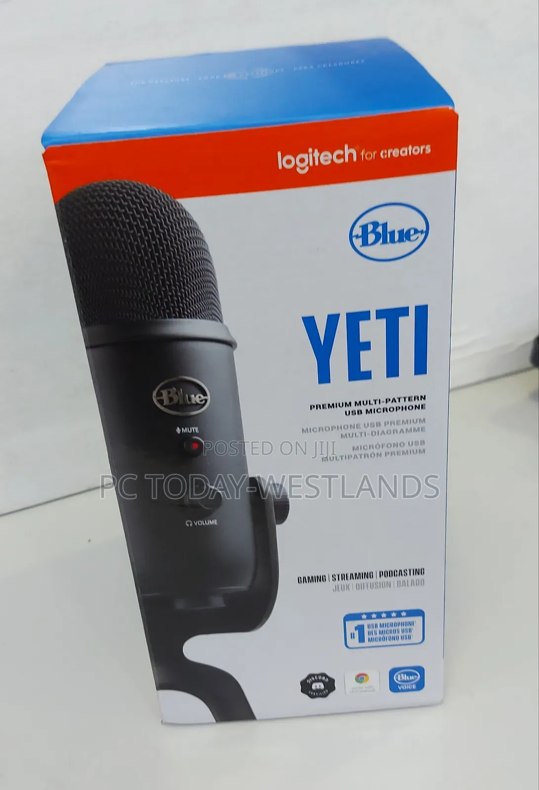 Blue Microphones - Blue Yeti Professional Multi-Pattern USB