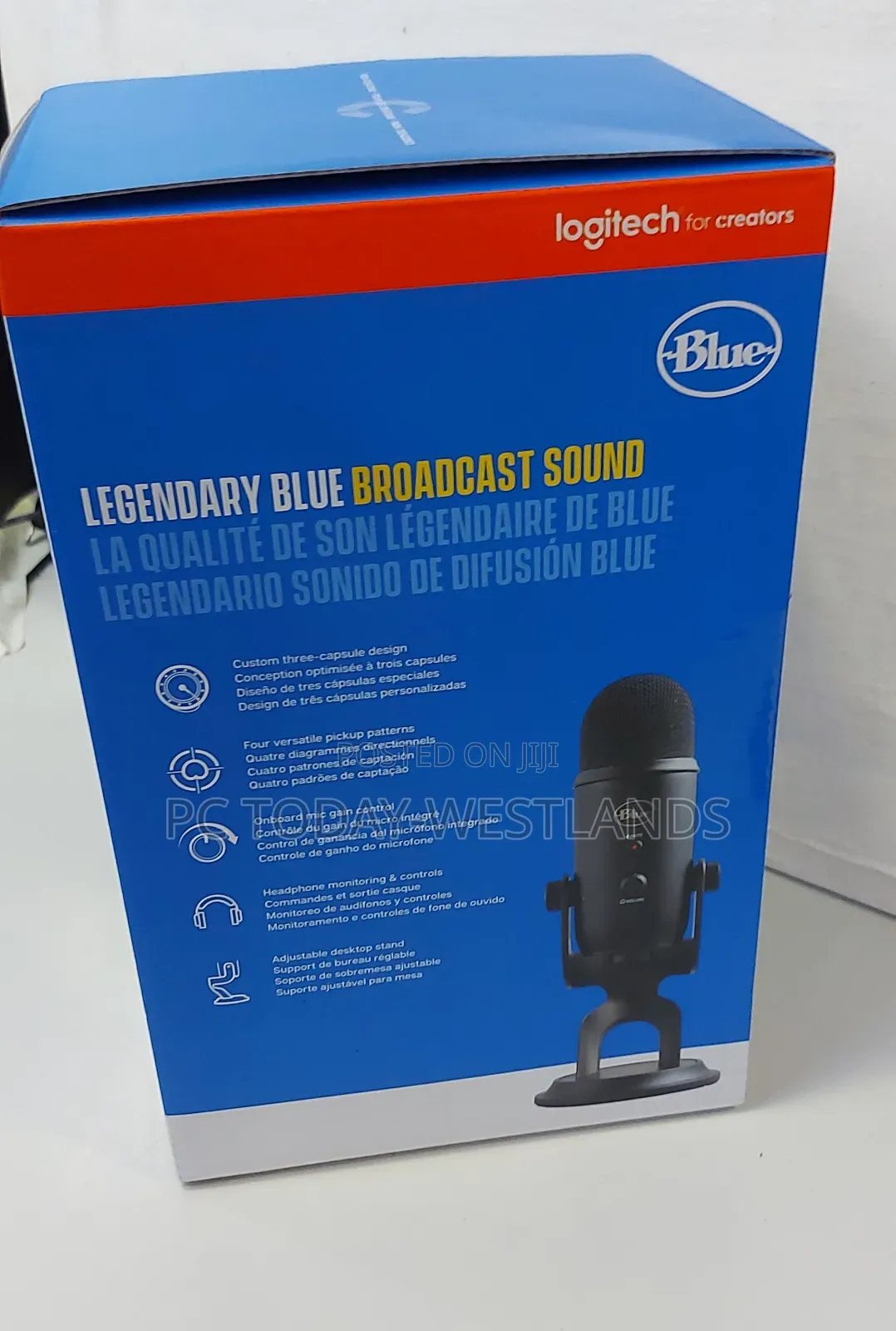 Blue Microphones - Blue Yeti Professional Multi-Pattern USB