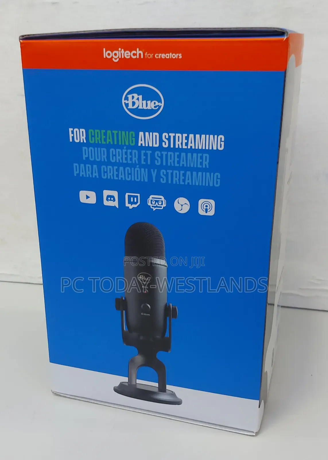 Blue Microphones - Blue Yeti Professional Multi-Pattern USB