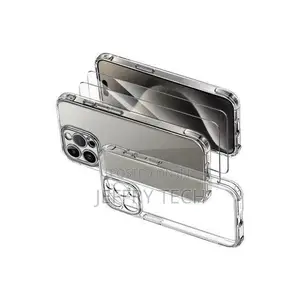 Transparent Case Compatible With iPhone 15 Pro Max + Shock
