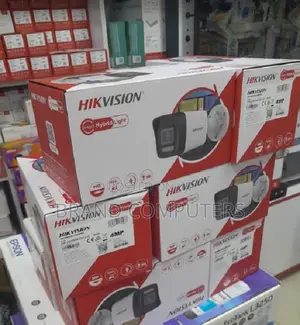 Hikvision 4 MP Smart Hybrid Light Fixed Bullet Network Camer