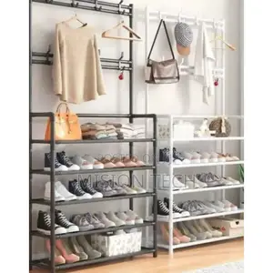 ( 5-Layer Simple Assemble Shoe Rack