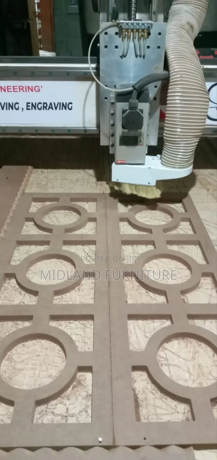 CNC Grooving / CNC Cutting / CNC Decor Services