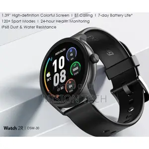 *Oraimo Watch 2r IP68 Smart Watch With Bluetooth Call