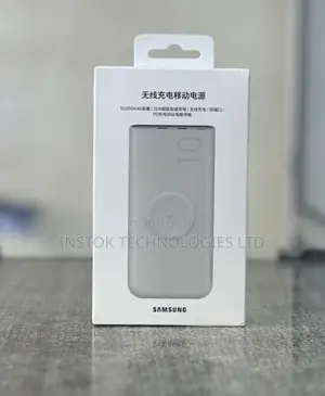 Samsung 25W Wireless Battery Pack 10,000mah Beige
