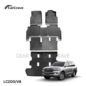 V8 Land Cruiser Lc 200 Series Rubber 3d Floor Mat Carpet