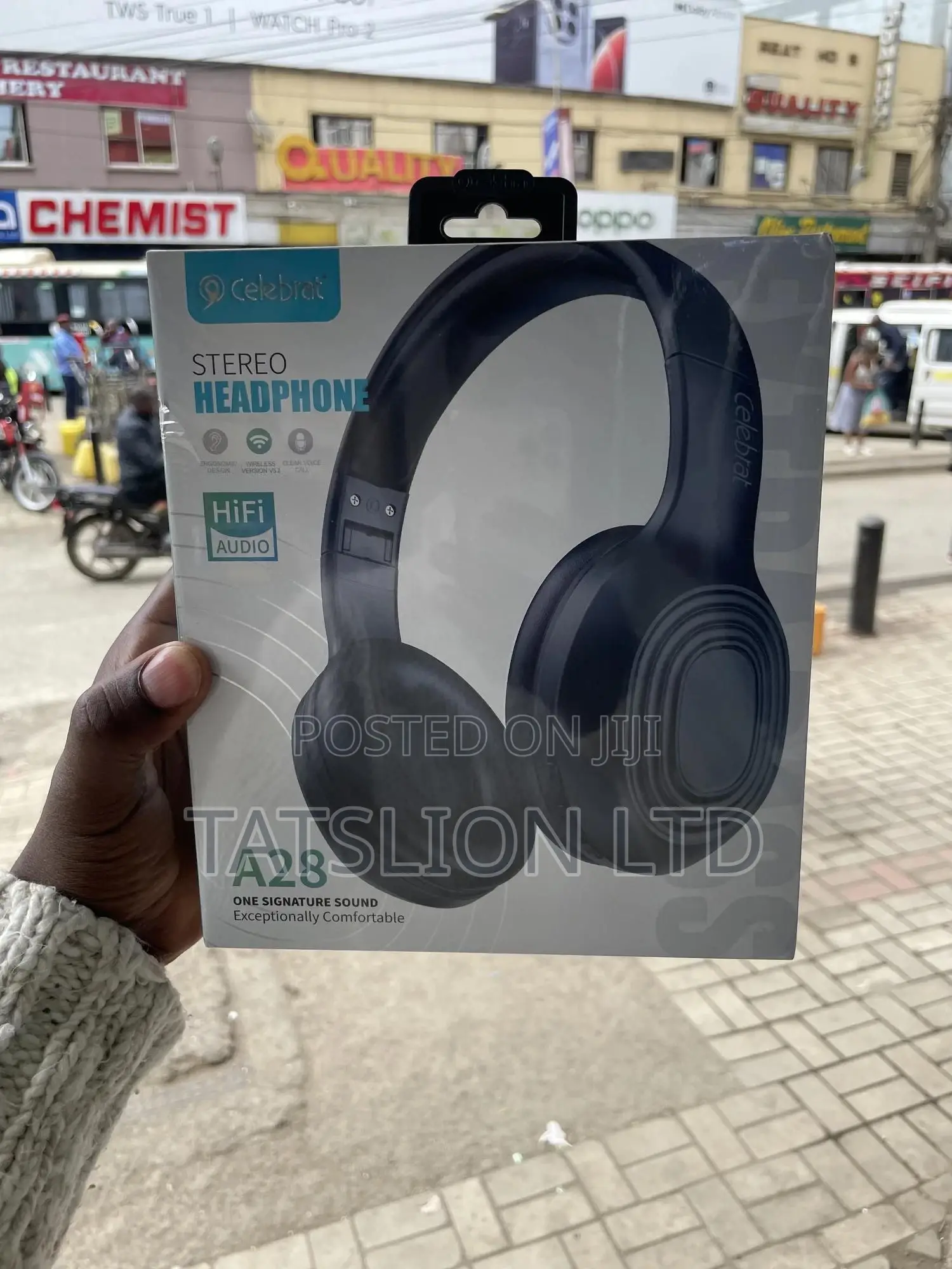 Celebrat A28 Wireless Bluetooth Headphones