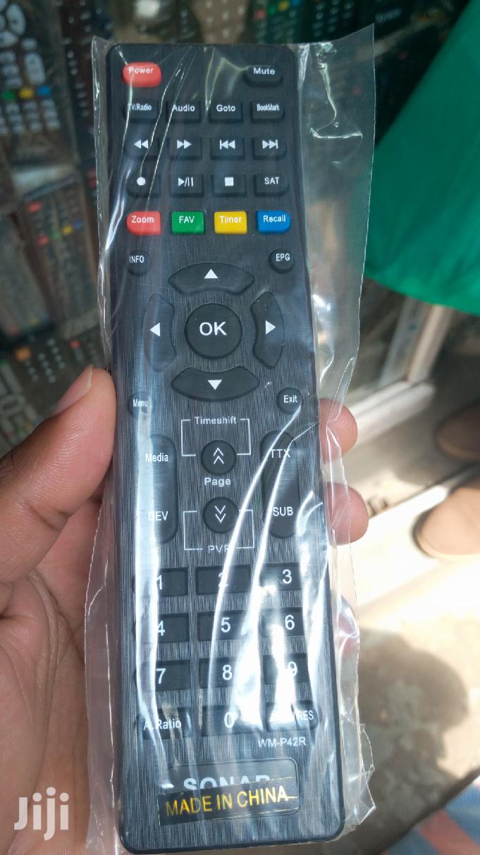Sonar Decorder Remote Control.