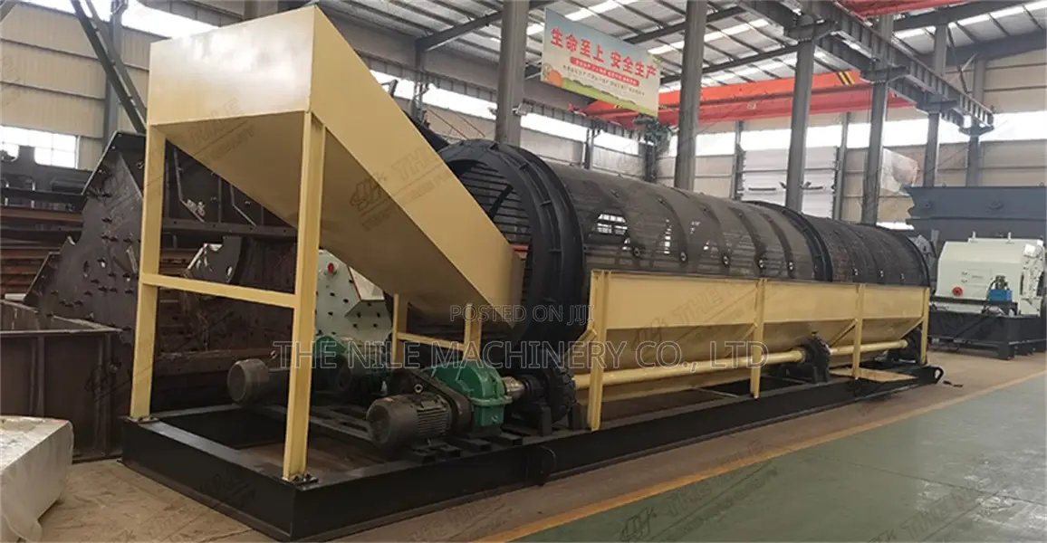 Mobile Rotary Drum Washing Machine for Mineral Processing