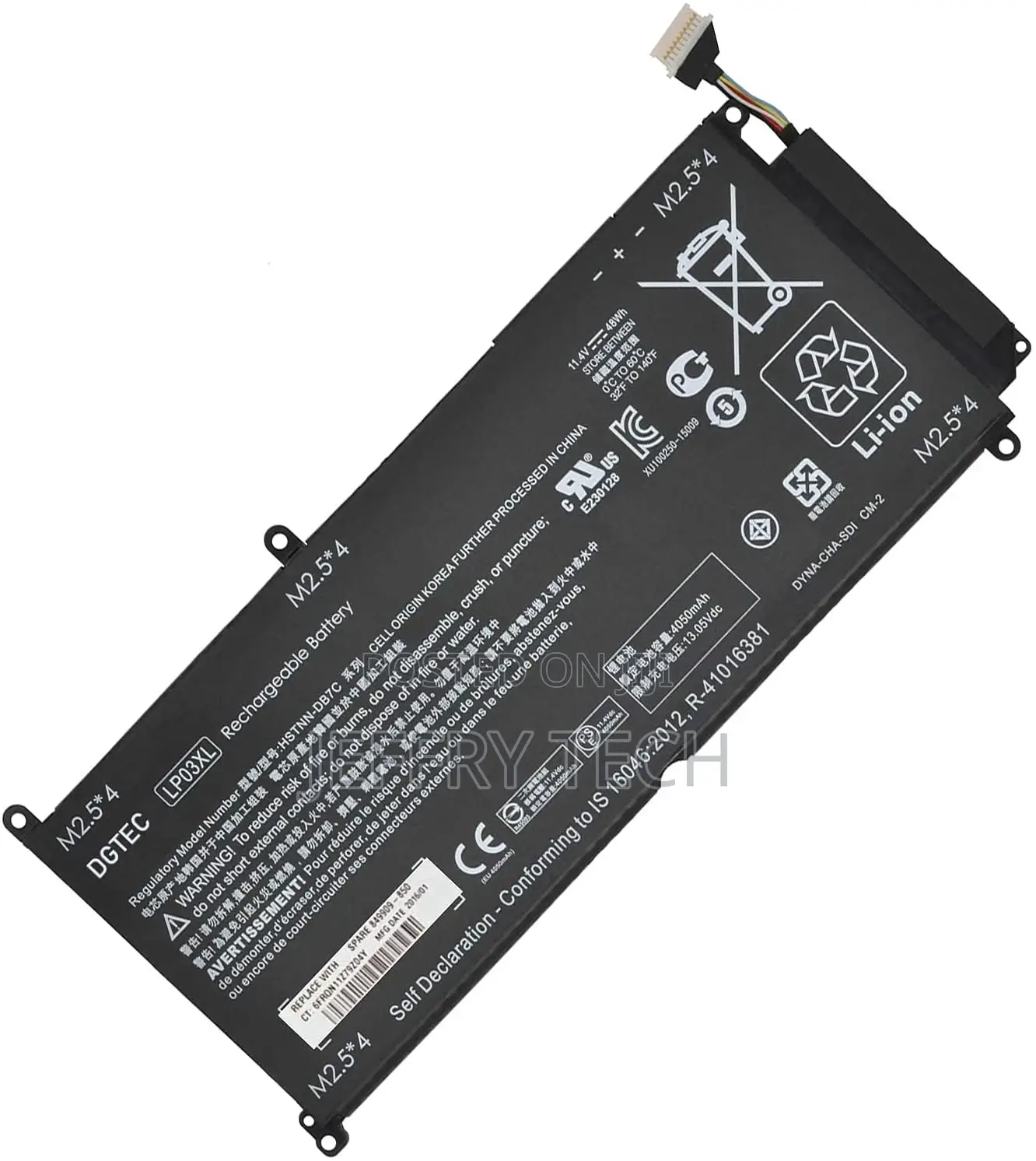 Compatible Part Numbers: Lp03xl Lp03048xl HSTNN-Db6x HSTNN