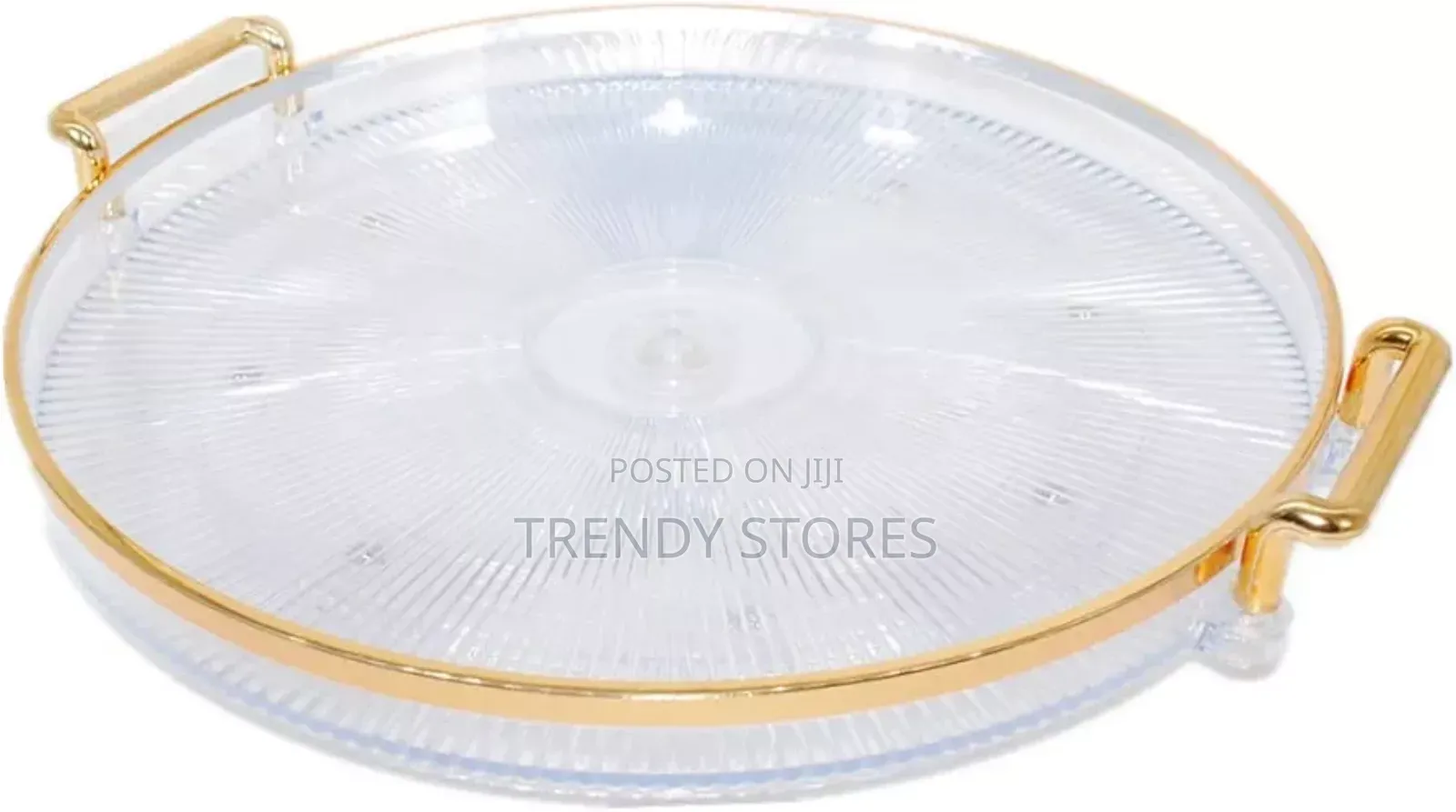 Round Acrylic Tray