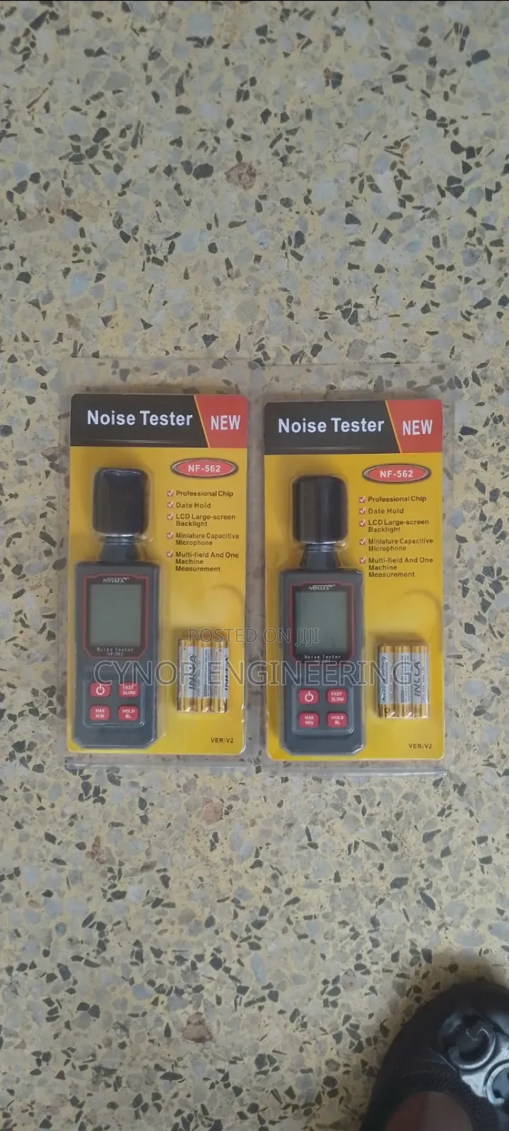 Quality Control Noise Tester for Accuracy