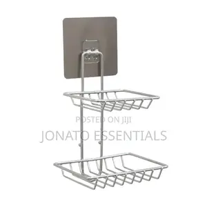 Stainless Steel Double Soap Dish Holder